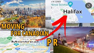 Montreal to halifax moving for canadian p r