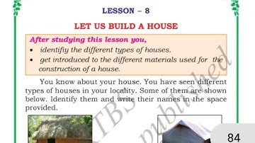 Let us build a house class 3 EVS full lesson explanation and textbook activities Karnataka ssyllabus