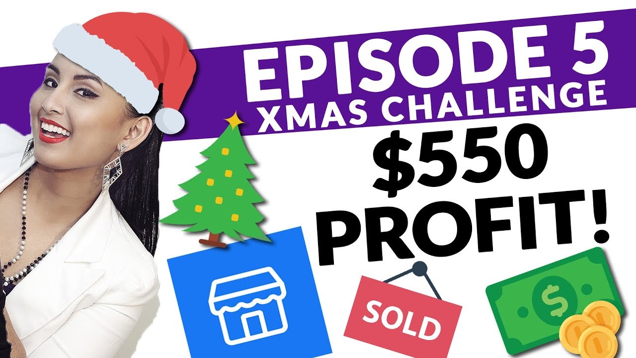 Make Money Selling on Facebook Marketplace // Christmas Challenge