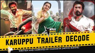 Karuppu Trailer Story Decode  Review  Surya  Trisha  RJ bala