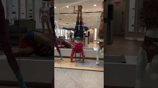 Behind the Scenes 🎥 Yoga Mannequin Challenge with @LibertyBarros