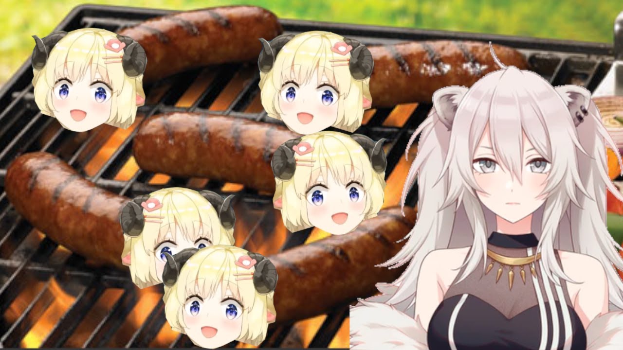 Chat mentions Watame and Botan's Mind goes BBQ