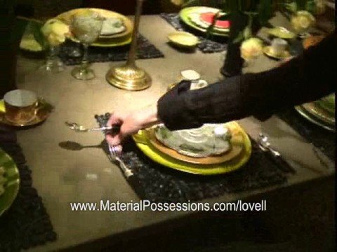 Suzanne Lovell Presenting Dinnerware by Material Possessions