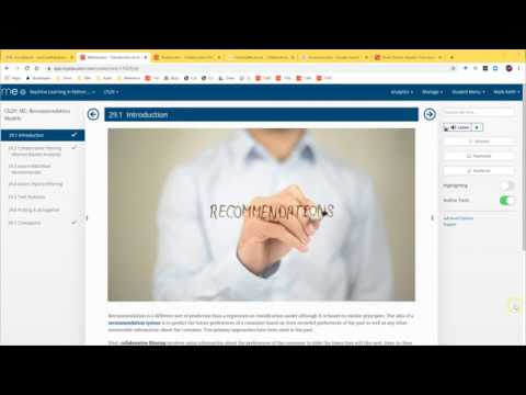 Intro to Recommendation Systems: Collaborative Filtering
