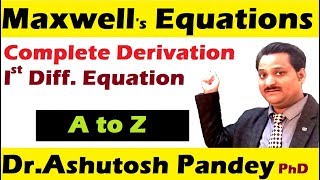 Maxwell equations in differential form| Gauss's law for electrostatics| Maxwell's Lecture in hindi