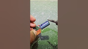 Led flasher using 12 volt relay #shorts