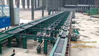 Elevator guide rail production line special-shaped steel production line