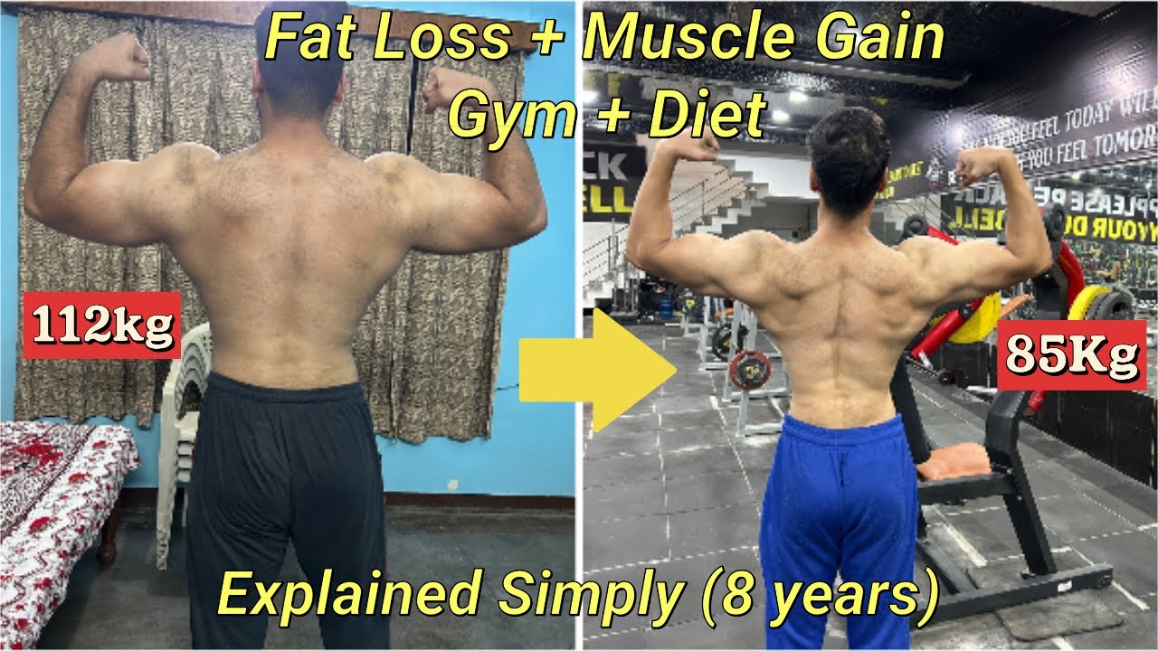 Fat Loss & Muscle Gain Explained | Gym + Diet Guide - YouTube