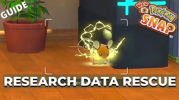 New Pokemon Snap Request Guide: Research Data Rescue