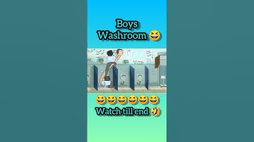 BOYS WASHROOM 😆@HardToonz @NOT YOUR TYPE @R.G Bucket list @Angry Prash #shorts
