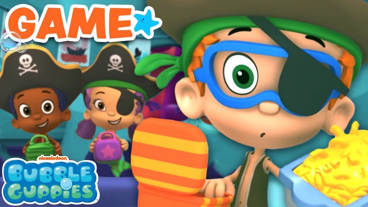 ⁣Lunchtime with Pirate Nonny! 🧀 | Logic Game for Kids | Bubble Guppies