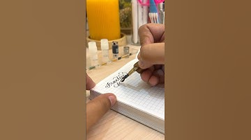 pointed pen calligraphy #pointedpencalligraphy#calligraphy #calligraphyart #calligraphypen#soothing
