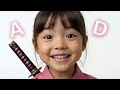 ABC Simple SLOW to LIGHTNING FAST with Pink NinJa