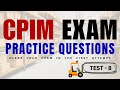 CPIM Exam Practice Question Test 8
