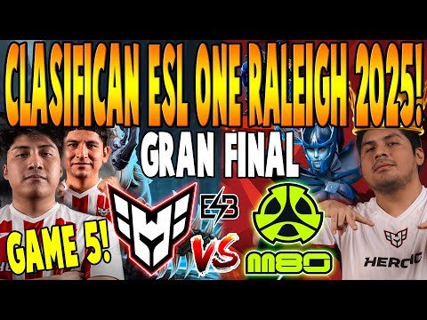 HEROIC vs M80 [GAME 5] BO5 - GRANFINAL🏆 "WISPER, SCOFIELD vs K1 HECTOR" -ESL ONE RALEIGH 2025 DOTA 2