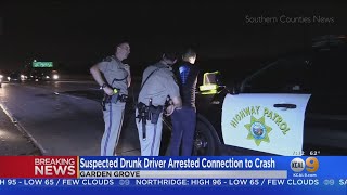 1 Dead In Fiery Big Rig Crash On 22 Freeway In Garden Grove; Freeway Closed