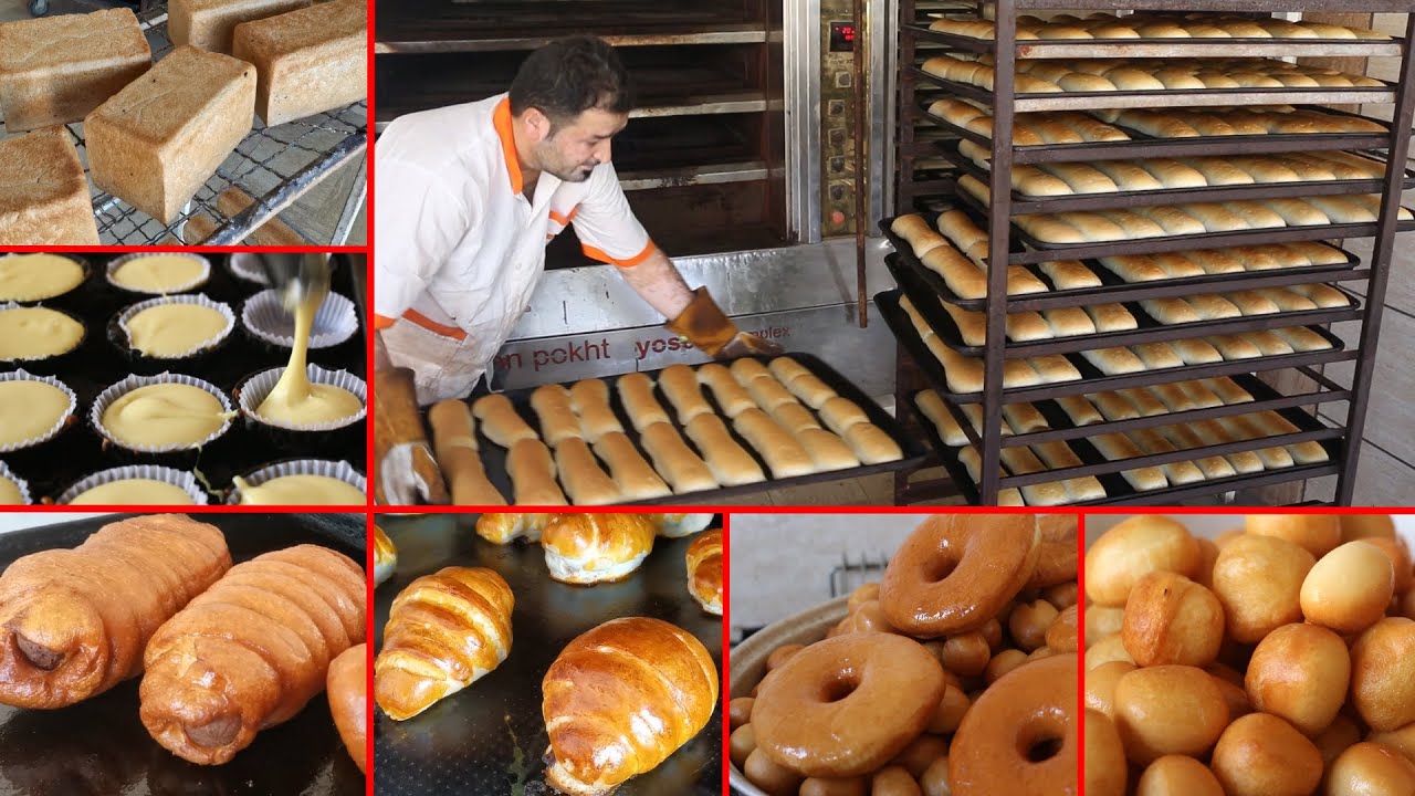 Turk Baker cook 7 items Alone|Cooking Sandwich Roll|Cooking Cookies|Kerman