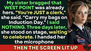 My Sister Flaunted Her West Point Entry — She Didn't Know I Was the Registrar Who Rejected Her screenshot 1