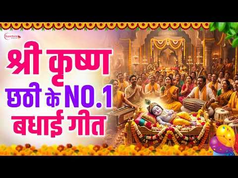 श्रीकृष्ण छठी बधाई गीत Shree Krishna Chati Bhajan 2026 Krishna Bhajan 2026 Krishna Janam Badhai Geet
