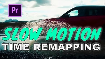 Adobe Premiere Pro CC 2019 -  SLOW MOTION | Time Remapping, speed ramp Premiere cc v13
