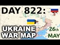 Day 822 ukranian map