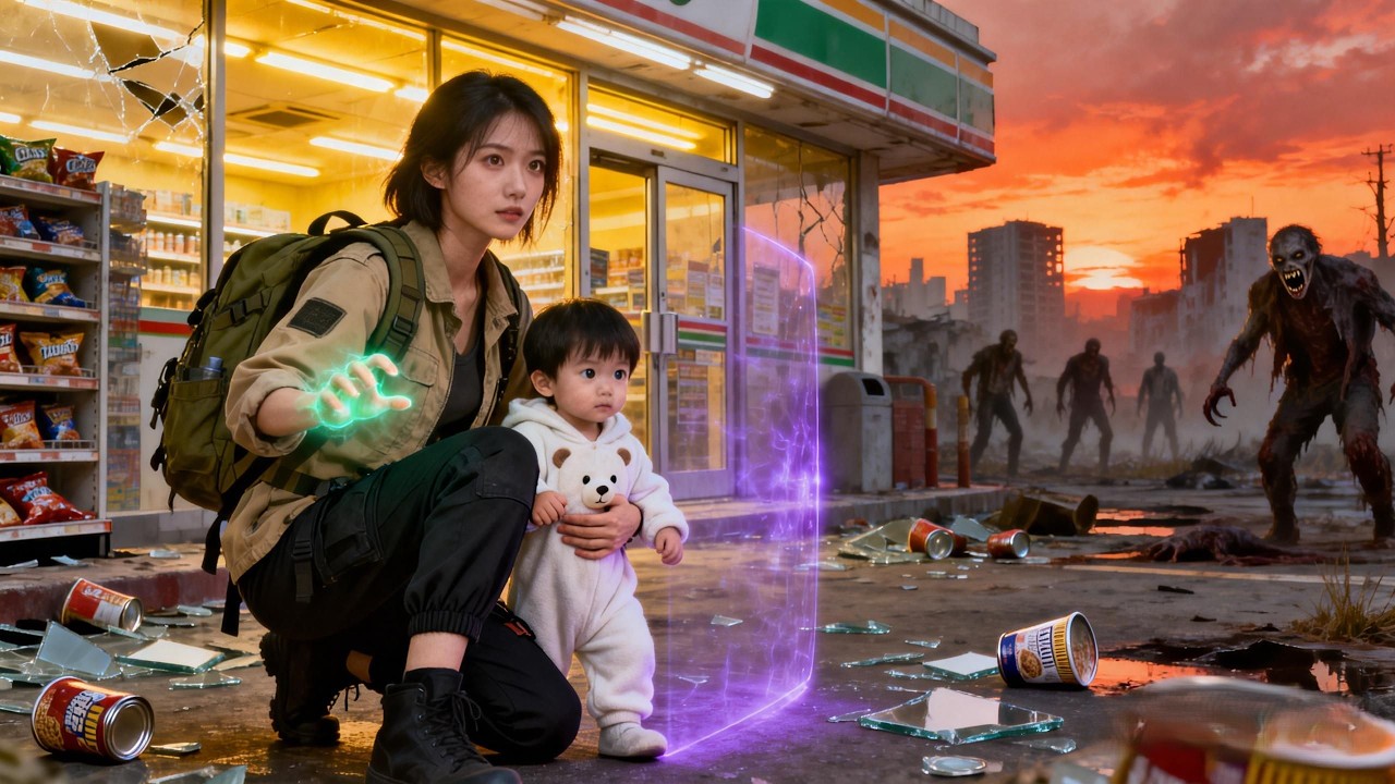 【一口气看完】末世被渣男推去喂丧尸，重生捡了个软萌奶包，没想到他竟是灭世丧尸王……