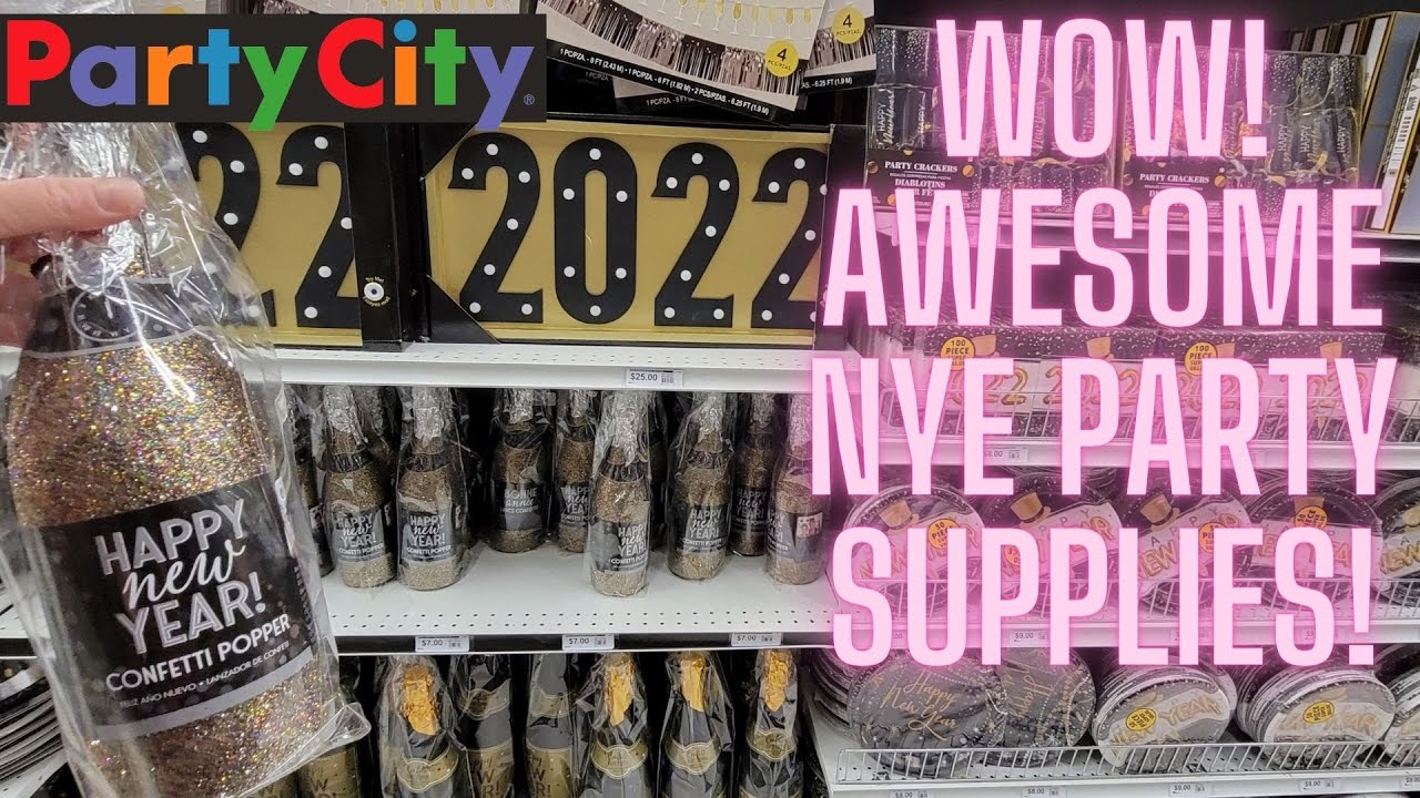 PARTY CITY NEW YEARS EVE SUPER FUN PARTY SUPPLIES! TIARAS, HATS AND
