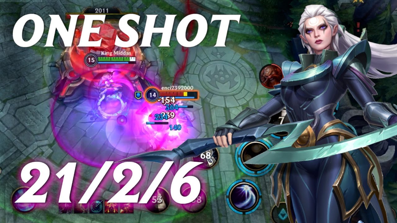 PLAY DIANA LIKE A PRO -- WILD RIFT ONE SHOT GAMEPLAY CARRY