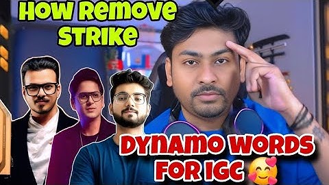 Dynamo Back Thanks to Alpha Thug mortal & All The IGC 😱 Thug MSG