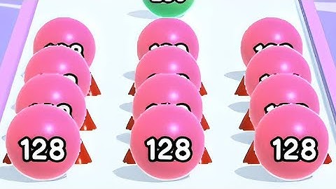 Ball Run 2048 Merge Number  Gameplay Level 838