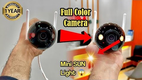 DAHUA Day-Night Full Color Wireless Camera | Honest Review | All Features & Result
