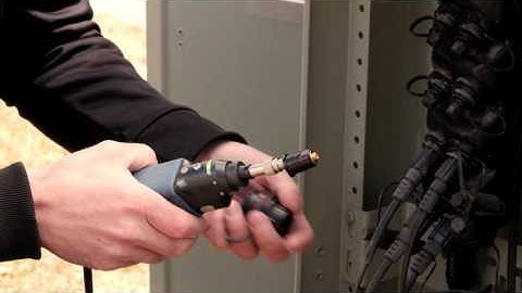 How to do fiber inspection tests at drop terminal | FIP-435B