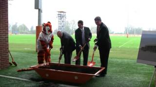 TigerNet.com - Swinney jokes with Clemson president during football complex groundbreaking ceremony