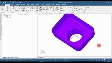 ANSYS SPACECLAIM TRAINING TUTORIAL 49