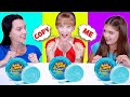 ASMR Copy My Eating Food Challenge By LiLiBu