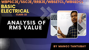 WBPSC JE 2022/Basic Electrical 22/RMS Value and its Formulas/@techeraburdwan