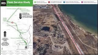 Northwest Rail Line Video Flyover