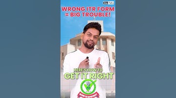 Which ITR Form is Right for You? | Difference between ITR-1, 2, 3, 4, 5, and 6.!