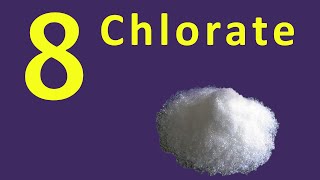 Chlorate | Potassium chlorate | Sodium chlorate