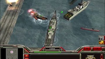 Generals Zero Hour Destructive forces China Tank and Naval General (No Commentary)