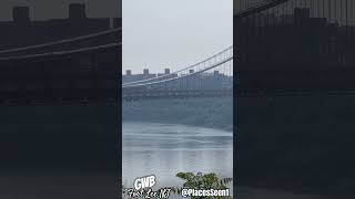 GWB Fort Lee walk’in tour @PlacesSeen1  #nycskyline #newjersey #americanhistory #hudsonriver #nj