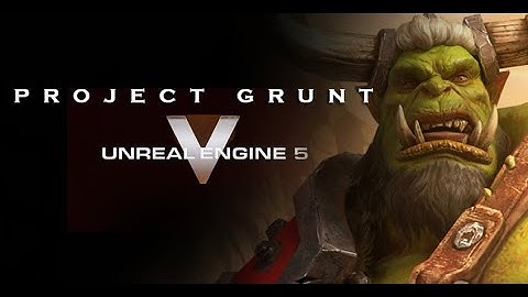 PROJECT GRUNT IN UNREAL ENGINE 5