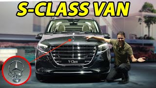 Is the new Mercedes VClass the SClass of Vans?
