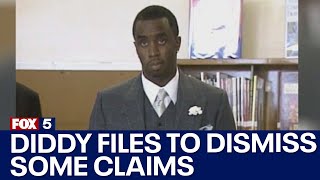 Sean 'Diddy' Combs files to dismiss some claims in sex assault lawsuit