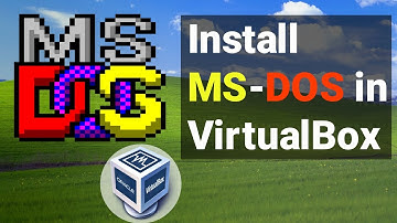 MS DOS installeren in VirtualBox - MS DOS 6.22 | ByteAdmin