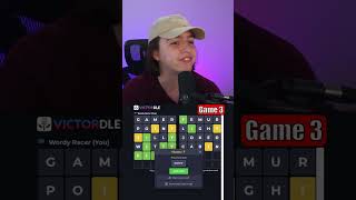 THE VIDEO ENDS WHEN I LOSE AT WORDLE!