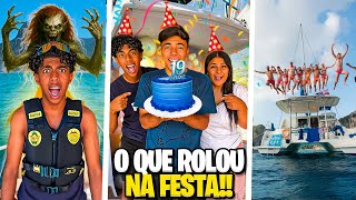 Tudo Que Rolou Na Festa De 19 Anos Do Estevão A Lancha Quebrou