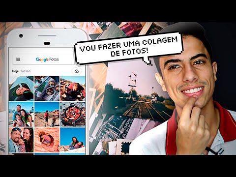 Como FAZER COLAGEM DE FOTOS com o GOOGLE FOTOS!