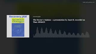 The Dr's Opinion: A Podcast by Janet B. 09.04.2025