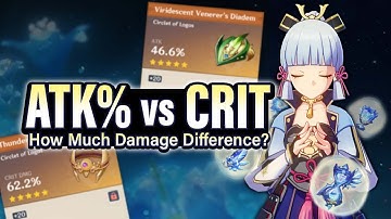 ATK% and Why It’s UNDERRATED! ATK vs Crit DMG, Optimizing DPS & Diminishing Returns | Genshin Impact